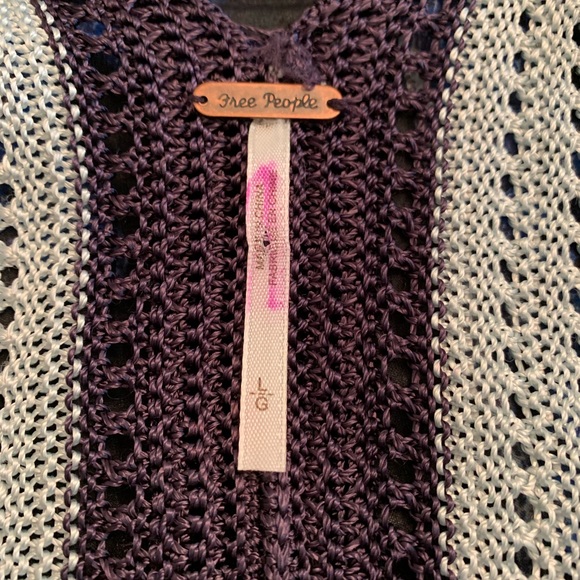 Free People Katie Blue Mini Dress - Picture 5 of 5